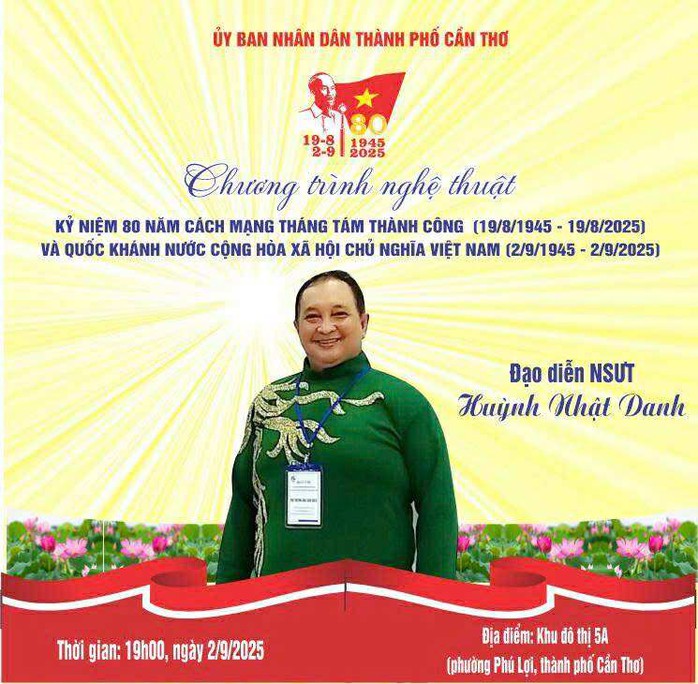 NSƯT Huỳnh Nhật Danh – Đạo diễn của những lễ hội sông nước - Ảnh 2.