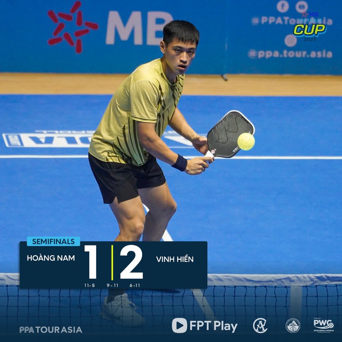 Vinh Hiển loại Lý Hoàng Nam, chung kết Pickleball Vietnam Cup thành "chuyện riêng" chủ nhà- Ảnh 2.