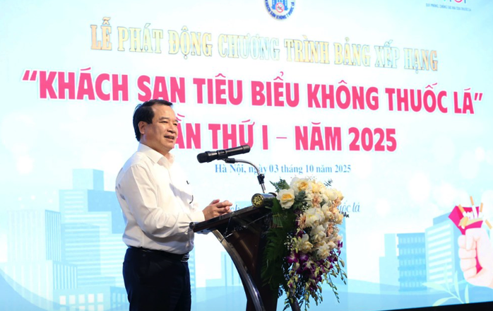 Lần đầu tiên xếp hạng "Khách sạn tiêu biểu không thuốc lá" - Ảnh 2.
