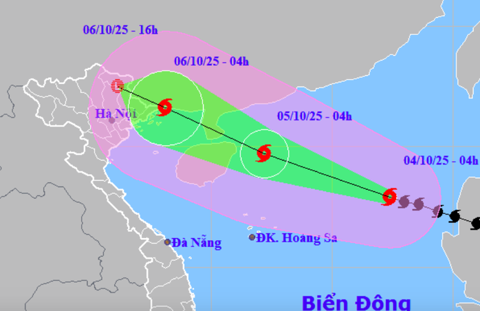 Bão số 11 Matmo giật cấp 14 tác động mạnh mẽ đến Quảng Ninh và Ninh Bình - Ảnh 1.