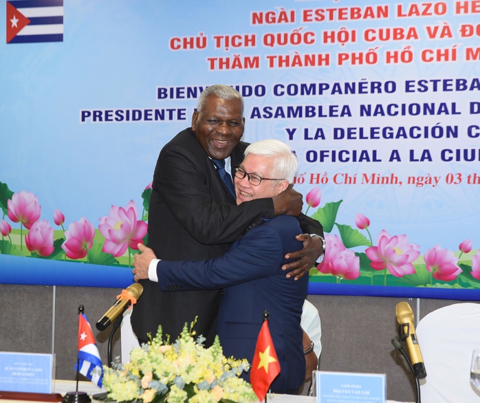 Chủ tịch Quốc hội Cuba xúc động cám ơn Việt Nam - Ảnh 4.