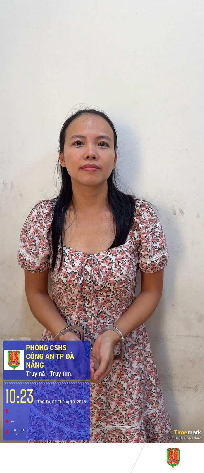 Đối tượng truy nã Nguyễn Thị Ngọc Lê đã bị bắt giữ tại TP HCM - Ảnh 1.