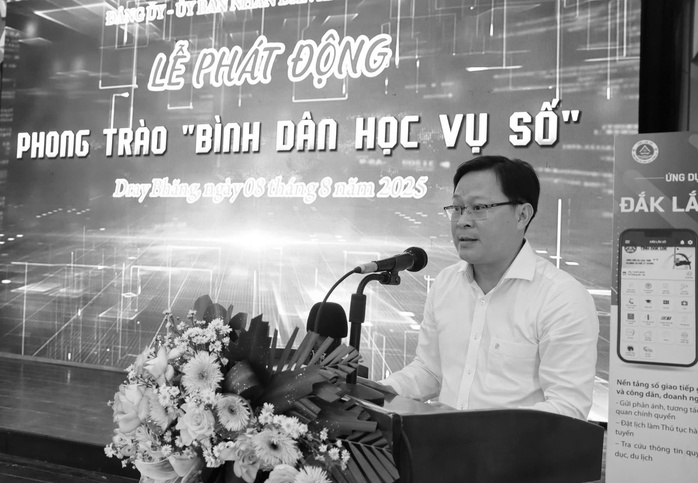 Chủ tịch UBND xã Đray Bhăng tử vong khi làm nhiệm vụ điều tiết giao thông - Ảnh 1.