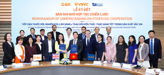 VNVC ký kết với GSK về tăng cường tiếp cận thuốc ung thư, vắc-xin thế hệ mới và kiến thức sản xuất - Ảnh 4.