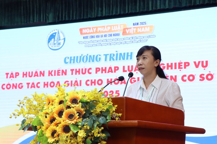 Một xã tại TP HCM thành lập 61 Tổ Hòa giải cơ sở, lan tỏa tinh thần “đóng cửa bảo nhau”  - Ảnh 2.