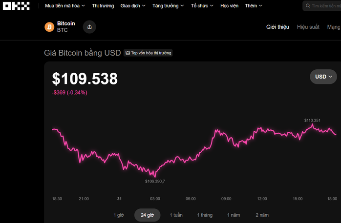 Thị trường tiền số hôm nay, 31-10: Lần đầu tiên Bitcoin - Ảnh 1.
