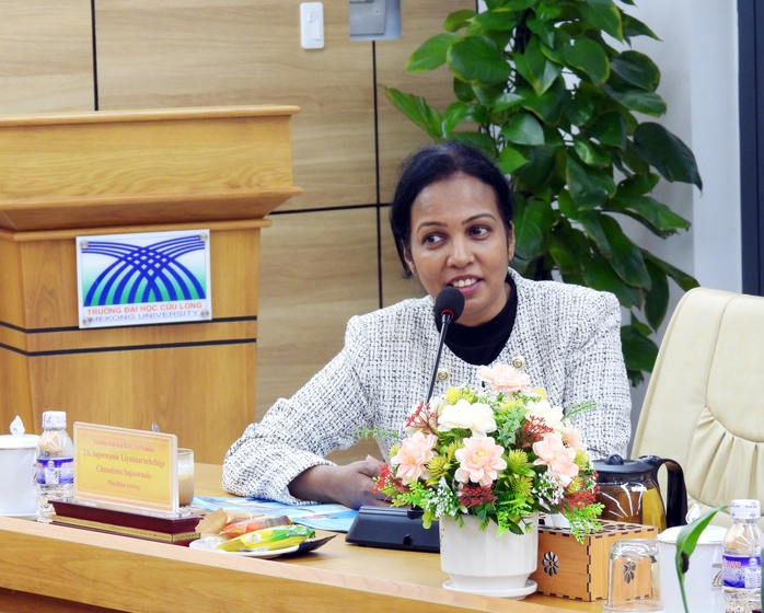 Một trường đại học ở Sri Lanka muốn hợp tác với Trường ĐH Cửu Long  - Ảnh 2.