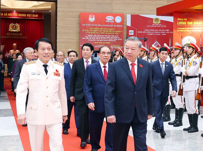 Tổng Bí thư Tô Lâm tham dự Đại hội Đảng bộ Công an Trung ương lần thứ VIII - Ảnh 2.