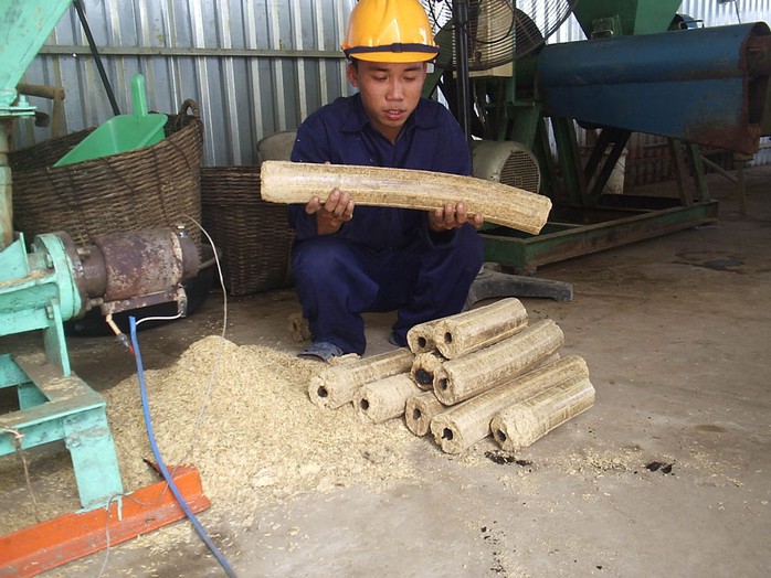 Tạo năng lượng sạch từ trấu - Ảnh 2.