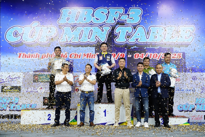 Bao Phương Vinh lần đầu đăng quang carom ba băng HBSF Tour - Ảnh 2.
