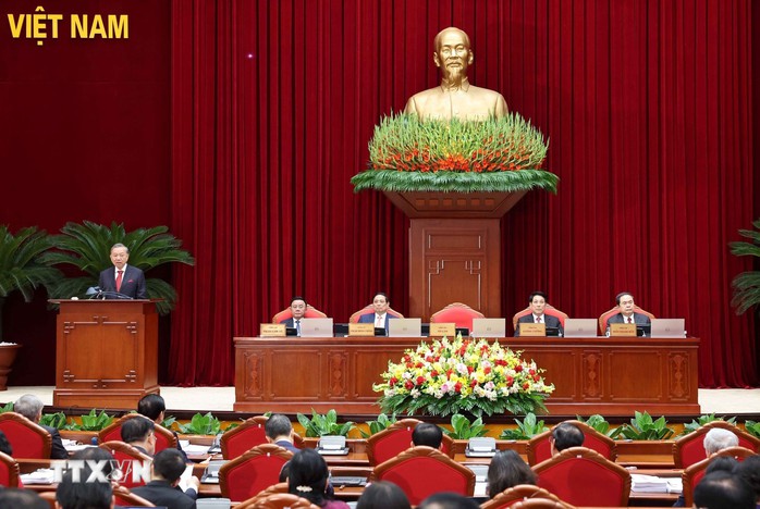 Toàn văn phát biểu của Tổng Bí thư Tô Lâm tại phiên khai mạc Hội nghị Trung ương 13 - Ảnh 2.