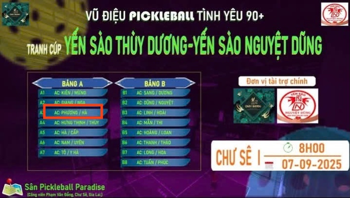 Bí thư xã Bờ Ngoong bị tố nghỉ học bồi dưỡng để tham gia giải Pickleball tình yêu u 90 + - Ảnh 3.