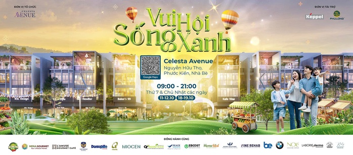 Celesta Avenue tổ chức chuỗi sự kiện “Vui Hội Sống Xanh” - Trải nghiệm sống xanh cho cả gia đình - Ảnh 1.