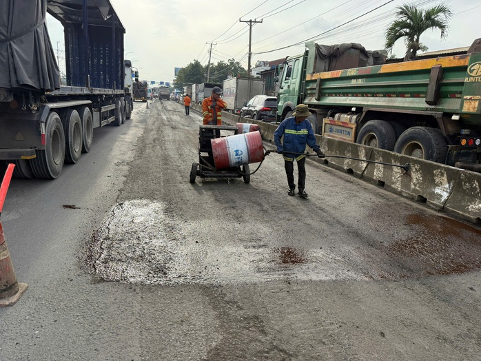 Tài xế cần lưu ý lộ trình di chuyển khi sửa chữa Quốc lộ 51 - Ảnh 2.