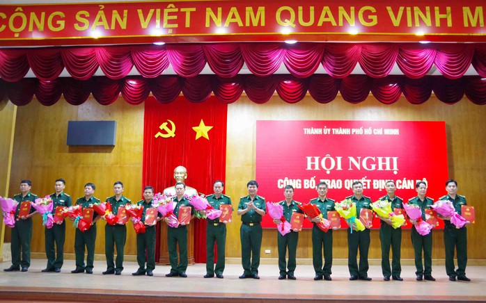 Bộ đội Biên phòng TP HCM: Trao Quyết định về công tác cán bộ - Ảnh 2.
