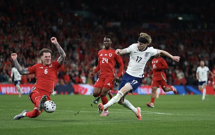 Thắng áp đảo Xứ Wales, tuyển Anh tăng tốc trước vòng loại World Cup - Ảnh 1.