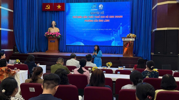 Đồng hành cùng hộ kinh doanh trong chuyển đổi chính sách thuế - Ảnh 1.