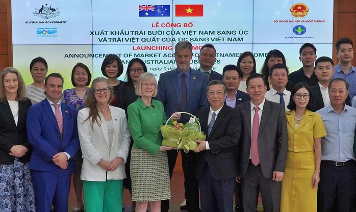 Trái bưởi Việt Nam chính thức xuất khẩu sang Úc: Cơ hội mới cho nông sản - Ảnh 1. Trái bưởi Việt Nam chính thức xuất khẩu sang Úc: Cơ hội mới cho nông sản - Ảnh 1.