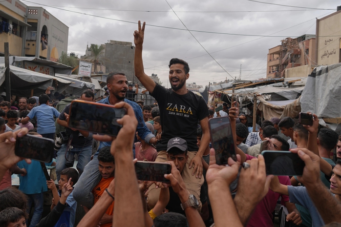 Thêm hy vọng hòa bình trở lại Dải Gaza - Ảnh 1. Thêm hy vọng hòa bình trở lại Dải Gaza - Ảnh 1.