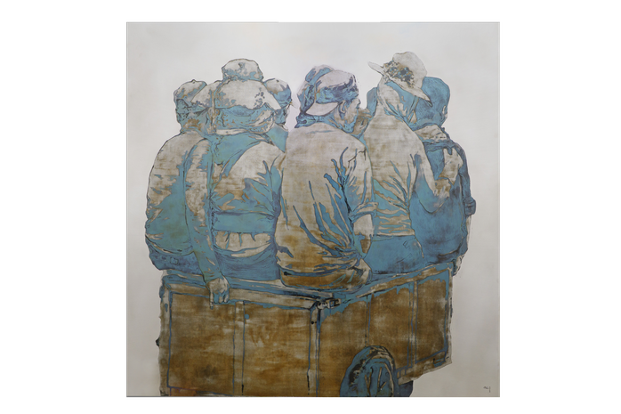 Bức sơn mài nhận thưởng 500 triệu đồng từ UOB Painting of the year 2025 - Ảnh 3.