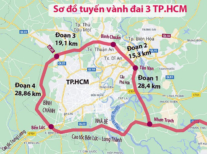 Đường Vành đai 3 TP HCM thông xe kỹ thuật tháng 12 năm 2025 - Ảnh 1. Đường Vành đai 3 TP HCM thông xe kỹ thuật tháng 12 năm 2025 - Ảnh 1.