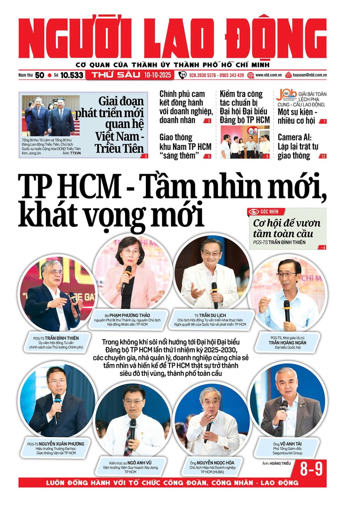 Báo in ngày 10-10: Camera AI - lập lại trật tự giao thông - Ảnh 2.