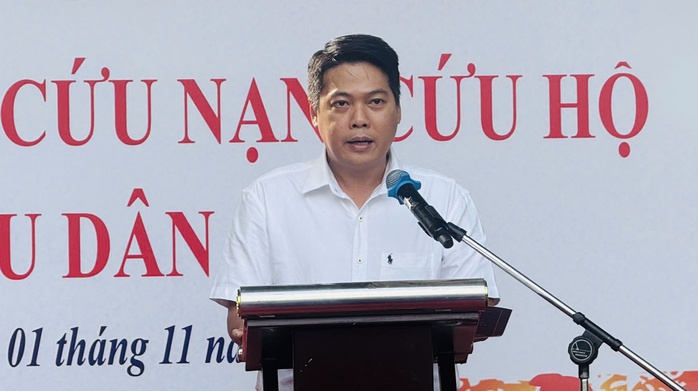 TP HCM: Phường Xuân Hòa diễn tập phương án phòng chữa cháy, cứu hộ cứu nạn - Ảnh 1.