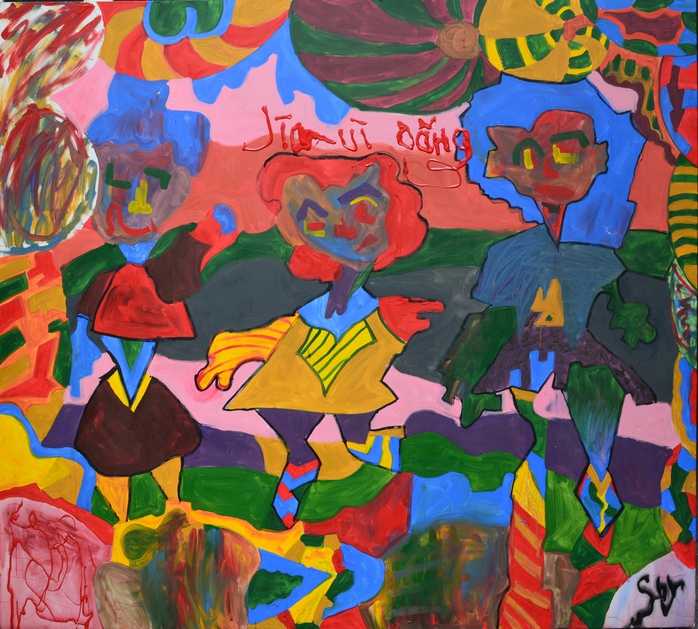 Họa sĩ nhí 14 tuổi làm triển lãm  - Ảnh 10.