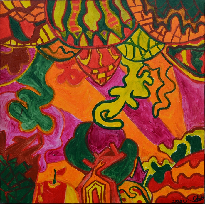 Họa sĩ nhí 14 tuổi làm triển lãm  - Ảnh 3.