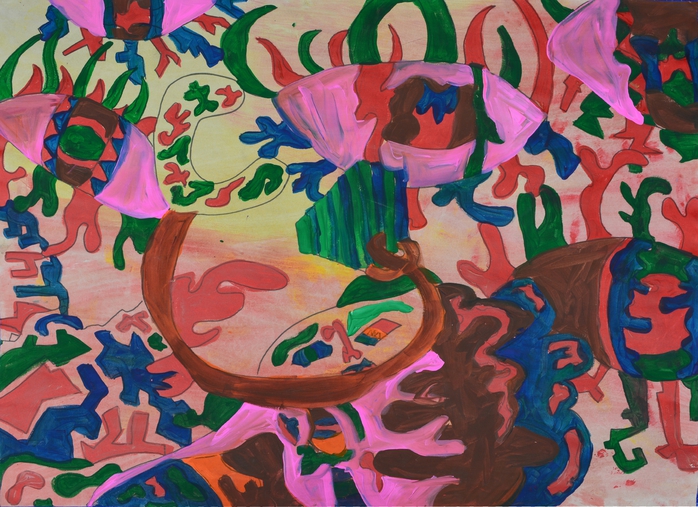 Họa sĩ nhí 14 tuổi làm triển lãm  - Ảnh 4.