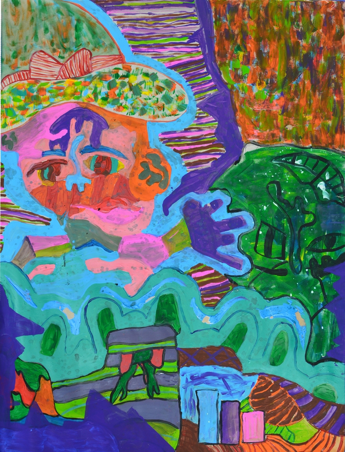 Họa sĩ nhí 14 tuổi làm triển lãm  - Ảnh 2.