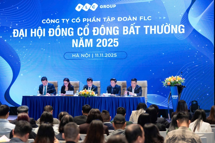 Tập đoàn FLC đã tổ chức Đại hội đồng cổ đông bất thường lần 2 năm 2025 - Ảnh 1.