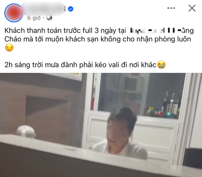Cô gái trẻ tố khách sạn bùng phòng dù đã thanh toán tại Hà Nội - Ảnh 1.