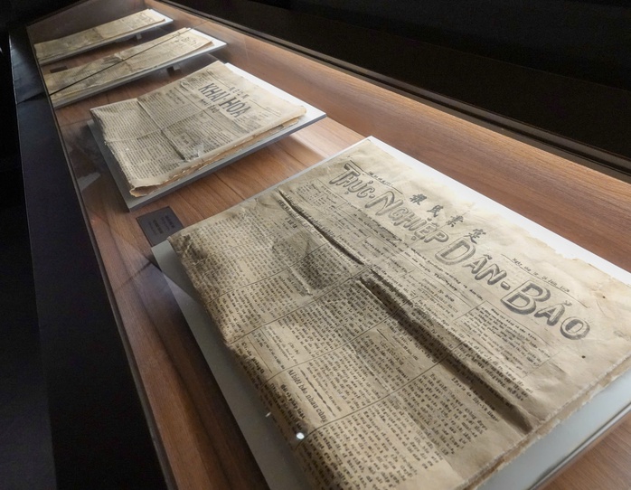 Đoàn cán bộ tuyên giáo TP HCM thăm Bảo tàng Báo chí Việt Nam ghi dấu lịch sử - Ảnh 13.