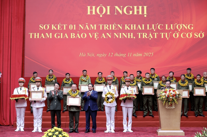 Thủ tướng Phạm Minh Chính khẳng định vai trò lực lượng bảo vệ an ninh , trật tự ở cơ sở - Ảnh 2.