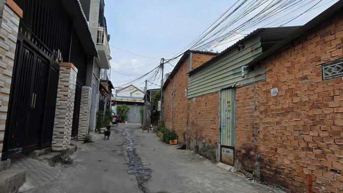 Khu dân cư tự phát hình thành trên đất lấn chiếm - Ảnh 1.