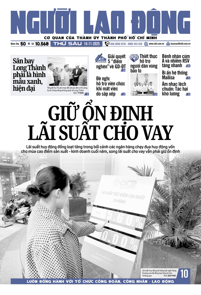 Báo in Người Lao Động 14-11: Bí ẩn hệ thống Mailisa - Ảnh 1.