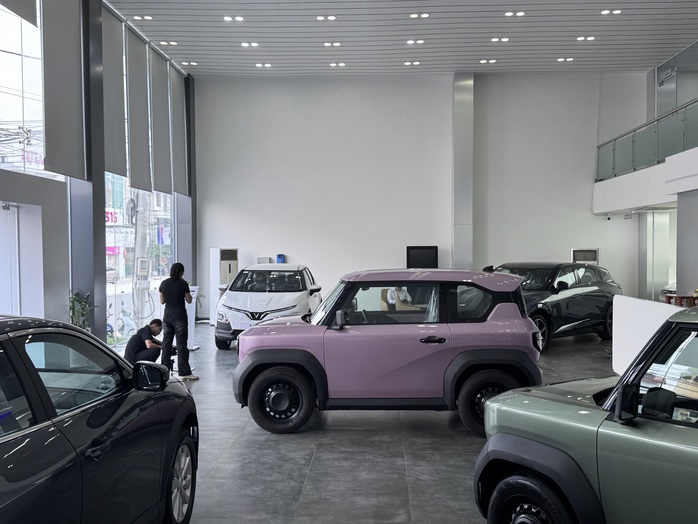 VF 3 tiếp tục dẫn đầu doanh số xe điện VinFast trong năm 2023 - Ảnh 1. VF 3 tiếp tục dẫn đầu doanh số xe điện VinFast trong năm 2023 - Ảnh 1.