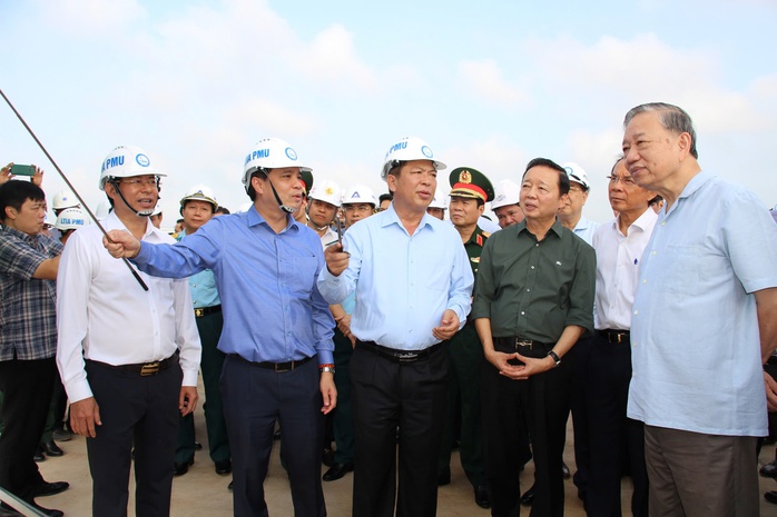 Tổng Bí thư Tô Lâm kiểm tra Dự án sân bay Long Thành - Ảnh 3.