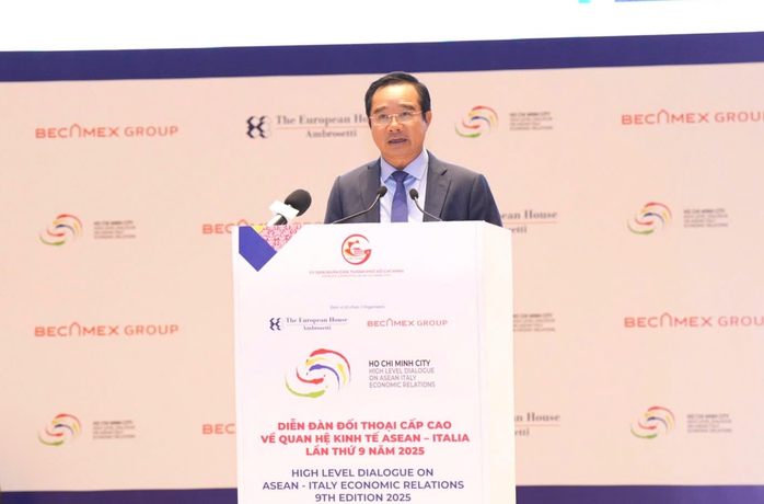 TP HCM đồng hành cùng Ý phát triển kinh tế xanh và năng lượng tái tạo - Ảnh 1. TP HCM đồng hành cùng Ý phát triển kinh tế xanh và năng lượng tái tạo - Ảnh 1.