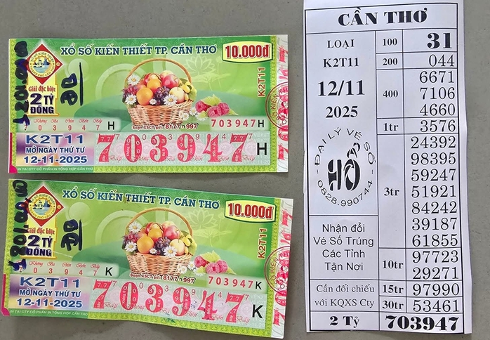 Xổ số miền Nam: Tìm ra chủ nhân trúng đặc biệt vé số Đồng Nai và Cần Thơ - Ảnh 3.