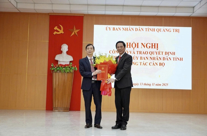 Ông Nguyễn Hòai Nam được bổ nhiệm Chánh Thanh tra tỉnh Quảng Trị nhiệm kỳ 5 năm - Ảnh 1.