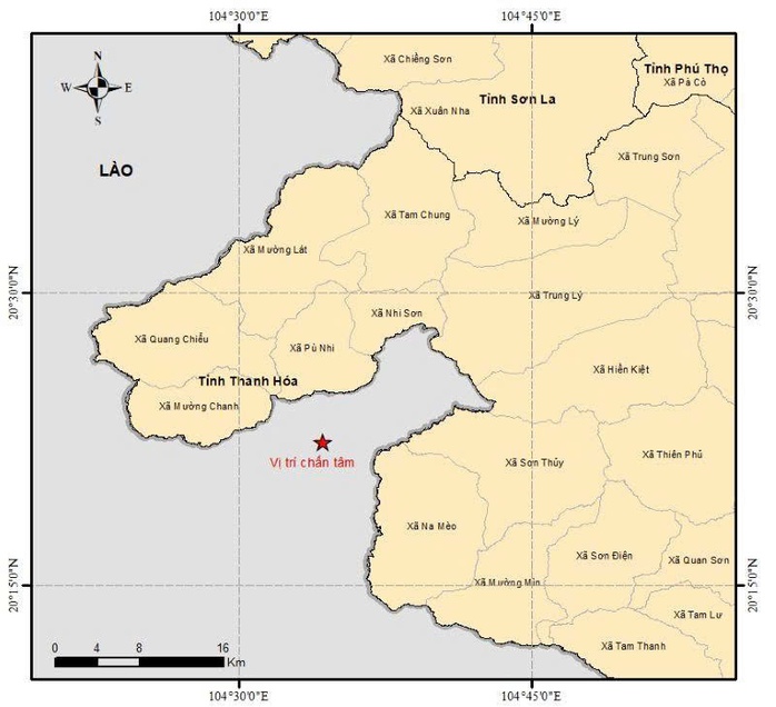 Động đất bên Lào, nhiều người ở Thanh Hóa hoảng hốt - Ảnh 1.