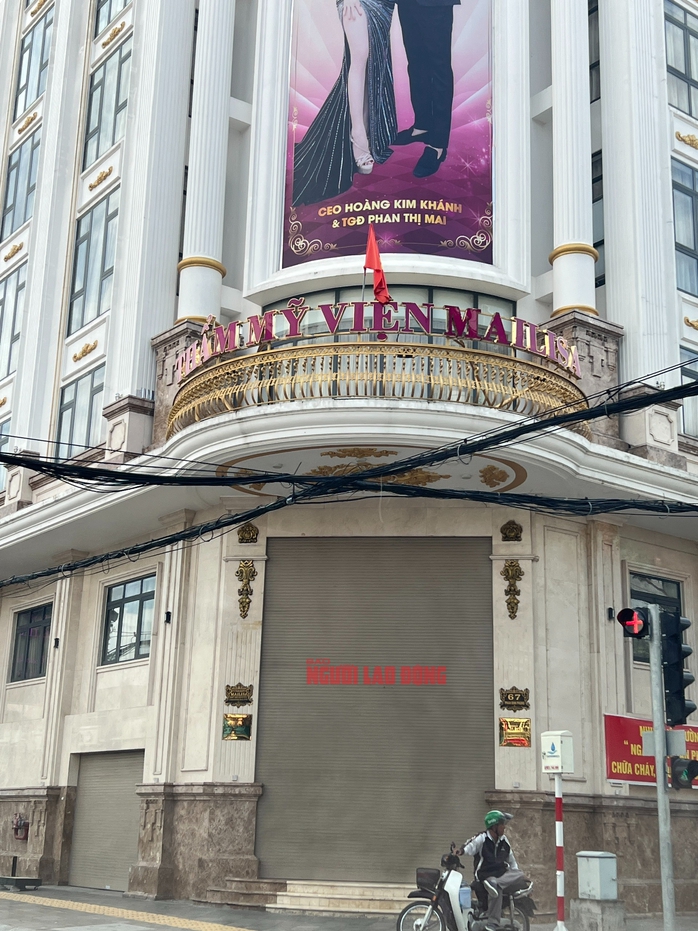 Thẩm mỹ viện Mailisa Cần Thơ đóng cửa Sau kiểm tra của công an - Ảnh 1.