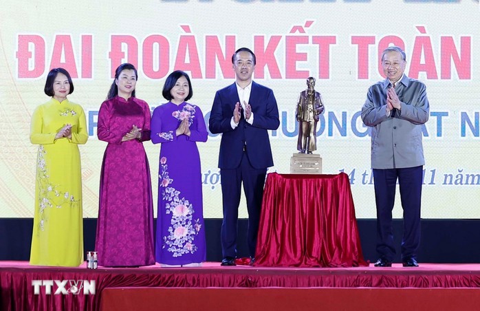 Tổng Bí thư Tô Lâm: Lan tỏa tinh thần "5 dám" và "3 cùng" là góp một viên gạch bền chắc vào ngôi nhà - Ảnh 2.