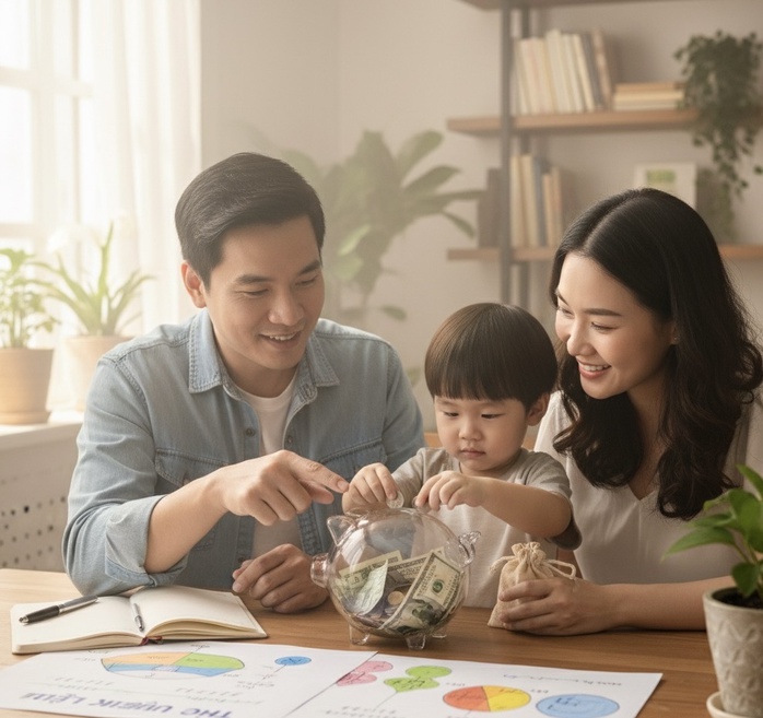 Dạy con ý thức tiết kiệm - Ảnh 1. Dạy con ý thức tiết kiệm - Ảnh 1.