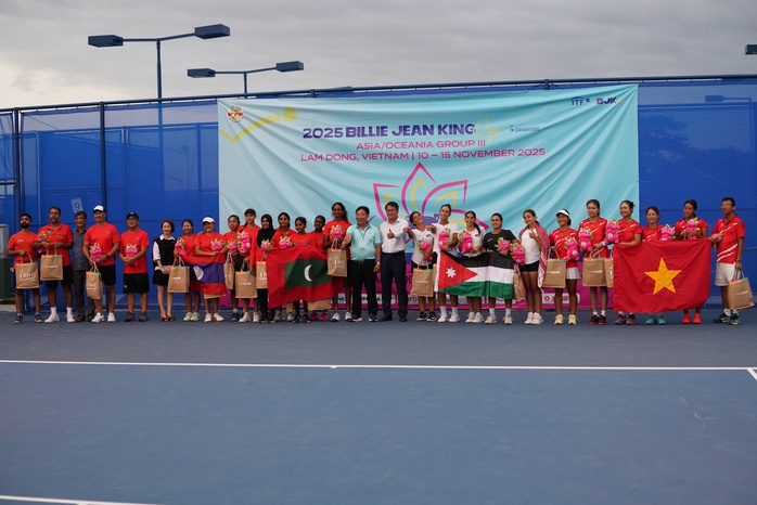 Khép lại Billie Jean King Cup 2025, tuyển nữ Việt Nam đứng thứ ba - Ảnh 2.