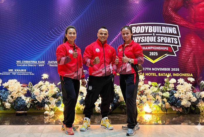 Thể hình Việt Nam lập kỳ tích "hat-trick vàng" vô địch thế giới - Ảnh 4.