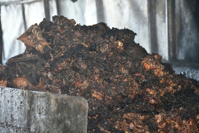 Công an Đà Nẵng phát hiện cơ sở chế biến mỡ động vật trái phép trong nghĩa trang - Ảnh 5.