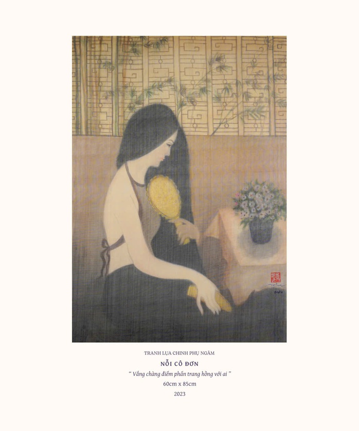 Họa sĩ Ngọc Mai lần nữa chạm tới nỗi đau chinh phụ - Ảnh 1.